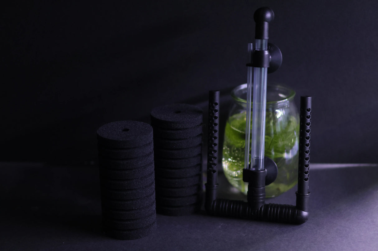 Dual Sponge Filter (Up to 55 Gallon Aquariums)