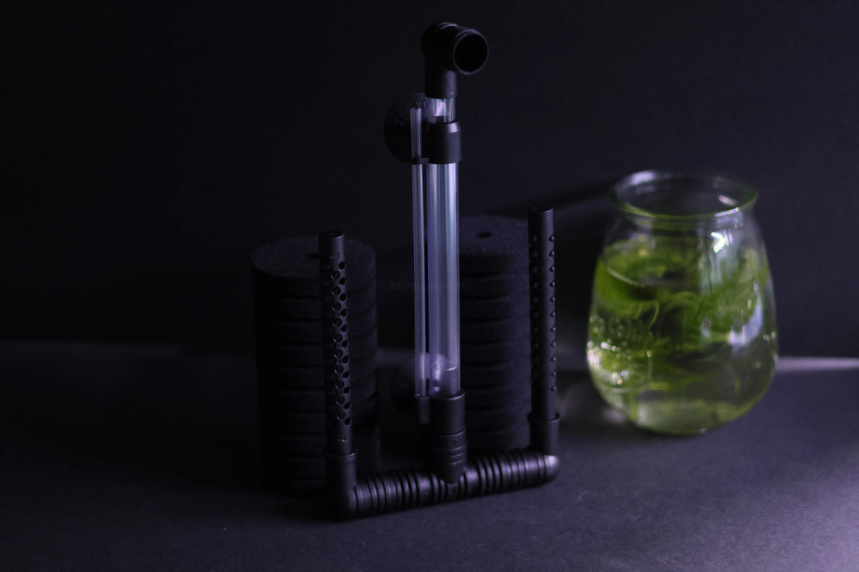 Dual Sponge Filter (Up to 55 Gallon Aquariums)